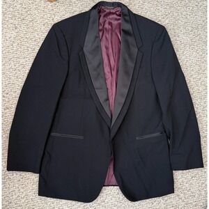 After Six Moda Collection Mens Tuxedo Jacket Sz‎ 44L USA Wedding Formal Party